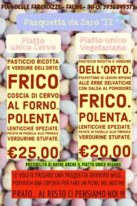 Menù di Pasquetta 2022