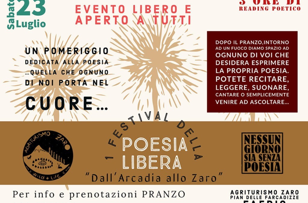 Primo FESTIVAL DELLA POESIA Libera