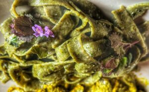 TAGLIATELLE TRAFILATE AL BRONZO ALLO SLOPIT