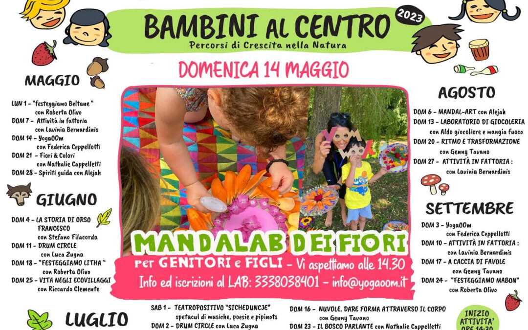 Bambini al Centro – Domenica 14 Maggio 2023