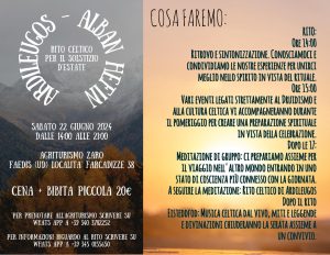programma solstizio d'estate