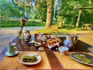 Colazione al camping Zaro