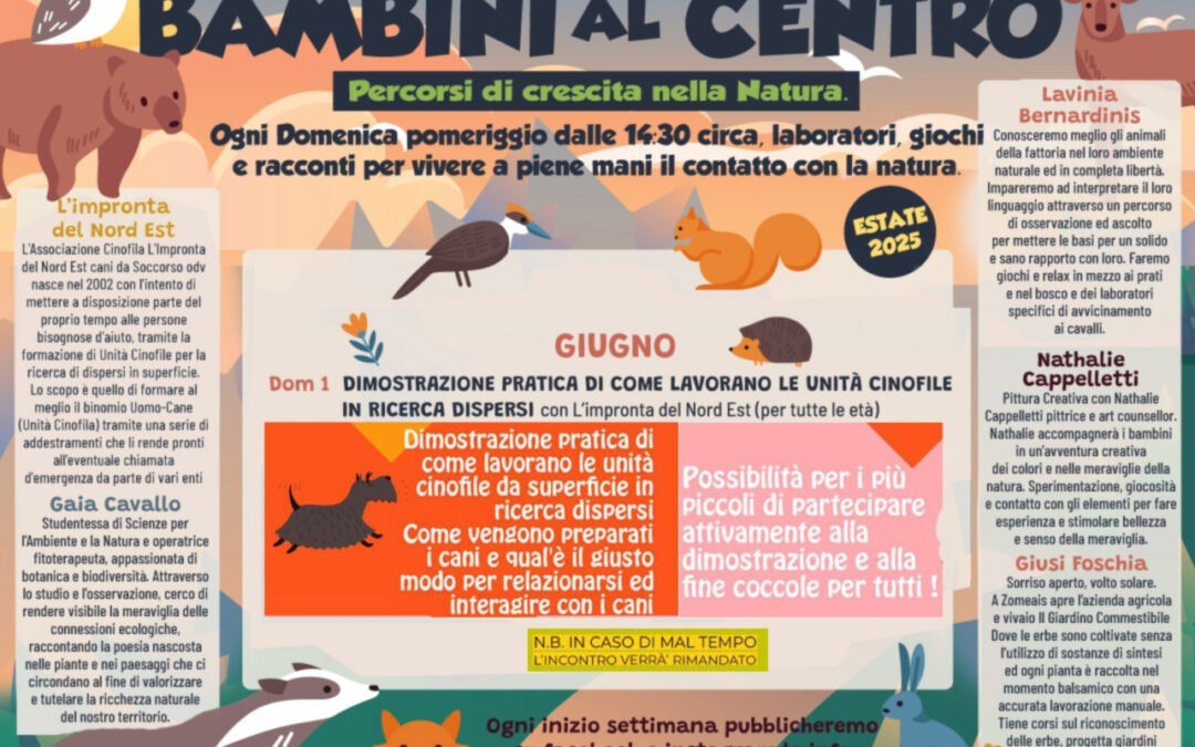 Bambini al Centro 2025 – Impronta del Nord Est – 1 Giugno