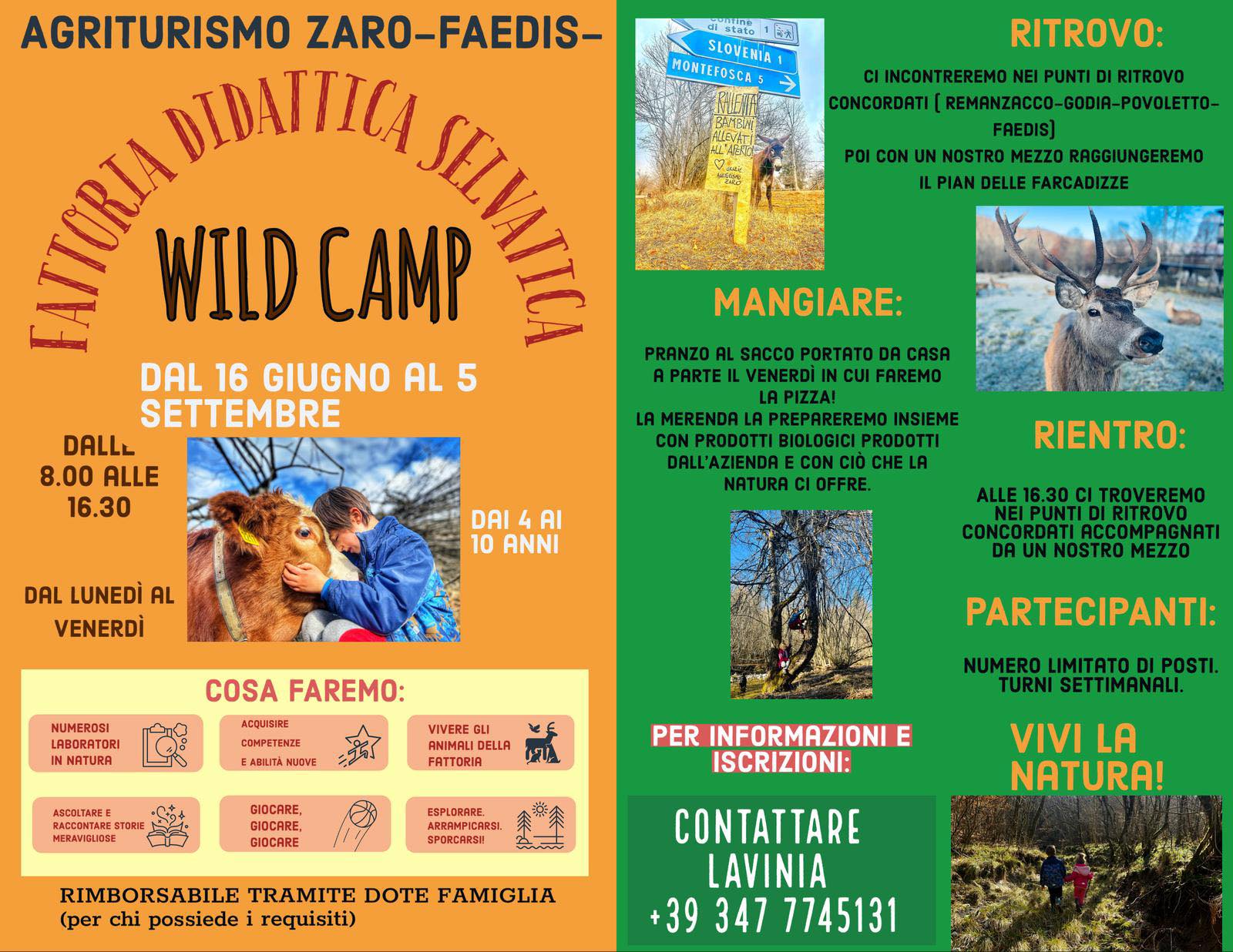 Wild Camp - Fattoria Didattica Selvatica - 2025