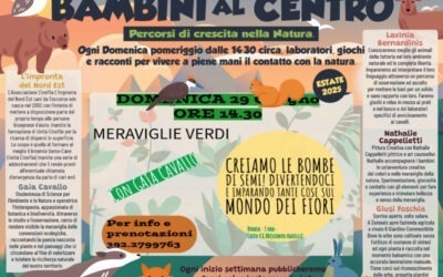 Laboratorio creativo: *Bombe di semi*