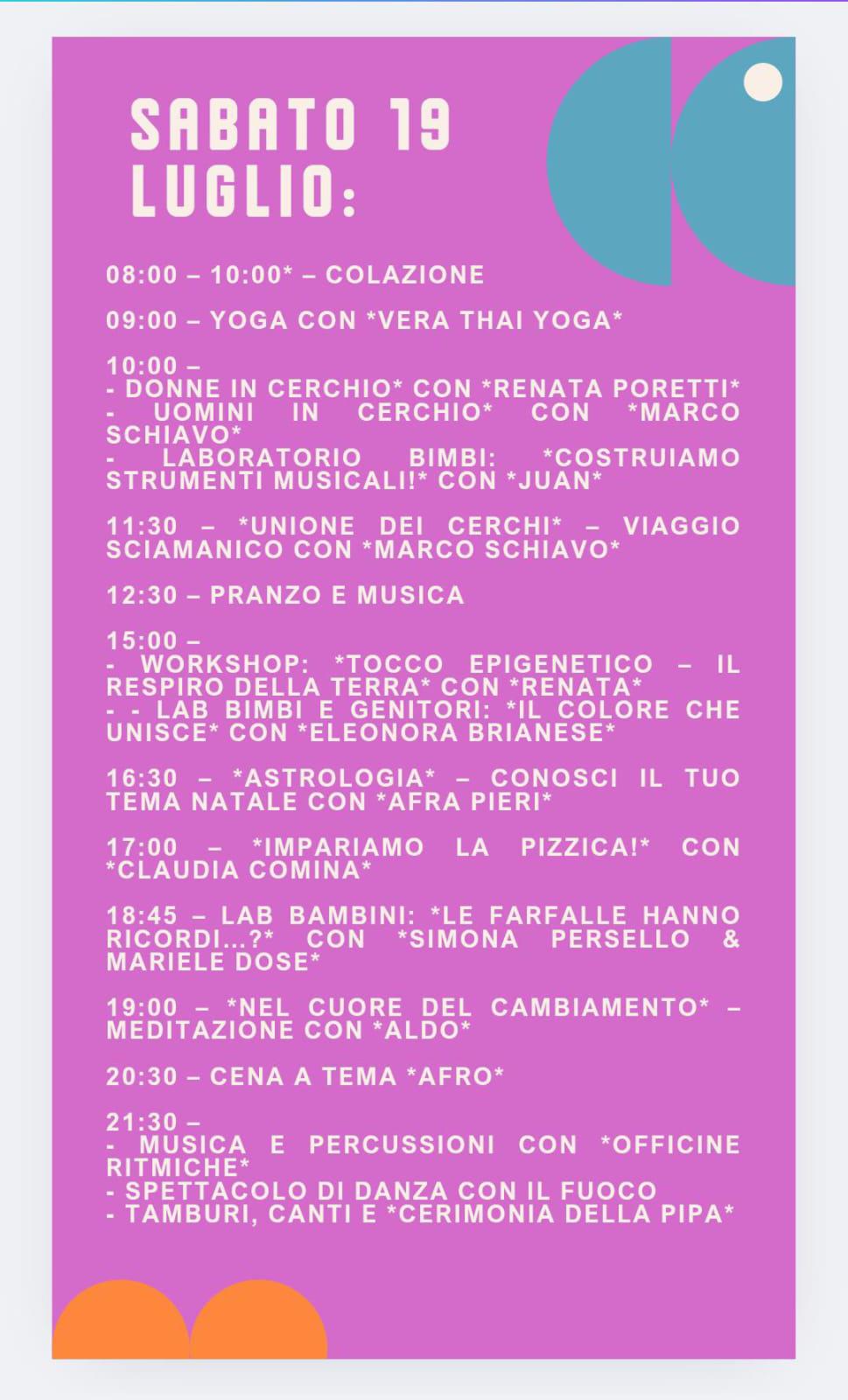 Circle Time 2025-19 luglio