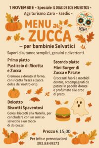 menù bambini
