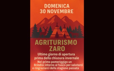 Domenica 30 Novembre Ultimo Giorno di Apertura Prima della Pausa Invernale