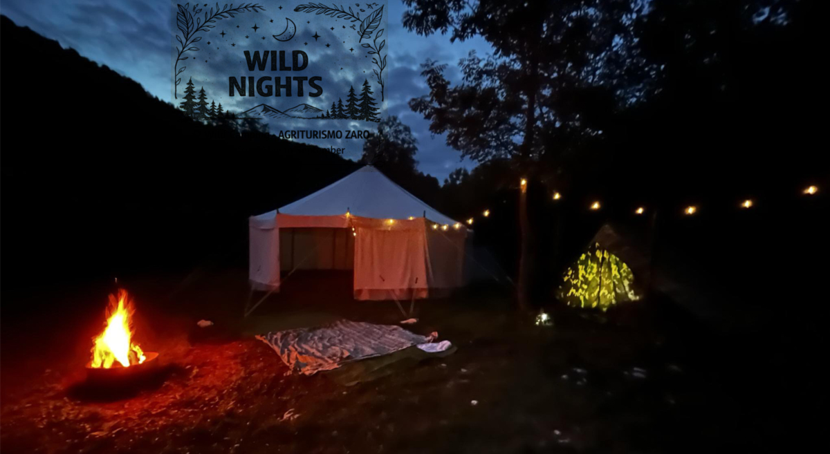 Wild Night al Wild Camping dell'Agriturismo Zaro