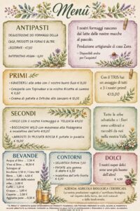 Menù del 17/05
