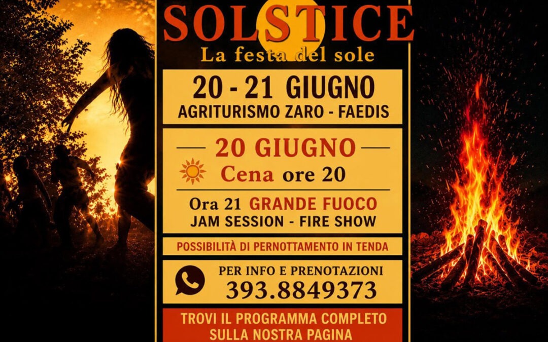 SOLSTICE – La Festa del Sole & Ecstatic Dance